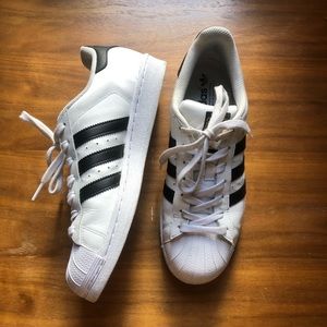 Adidas Shell toe sneakers